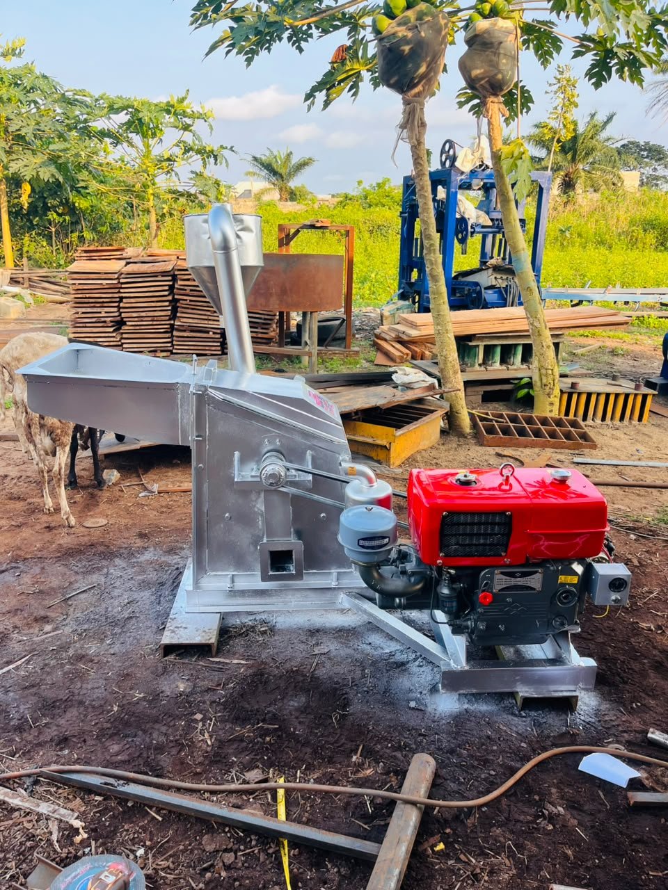 ST-H2.0 HAMMER MILL β CONVERTIBLE DIESEL POWERED βοΈπ₯